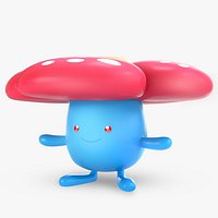 Pokemon Vileplume Low-poly