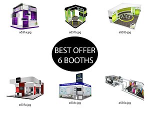 Booth Exhibition Stand c31 3D model