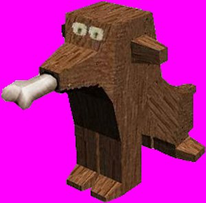 gnome dog 3D model