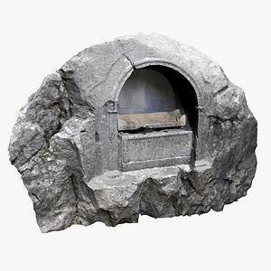 tomb stone 3D model