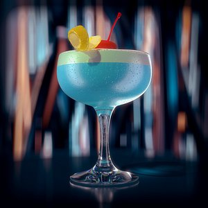 Blue Lady cocktail