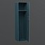 Classificatore Low Poly Lockers con tre cassetti