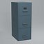Classificatore Low Poly Lockers con tre cassetti