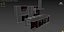 3d kitchen scene