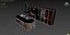3d kitchen scene