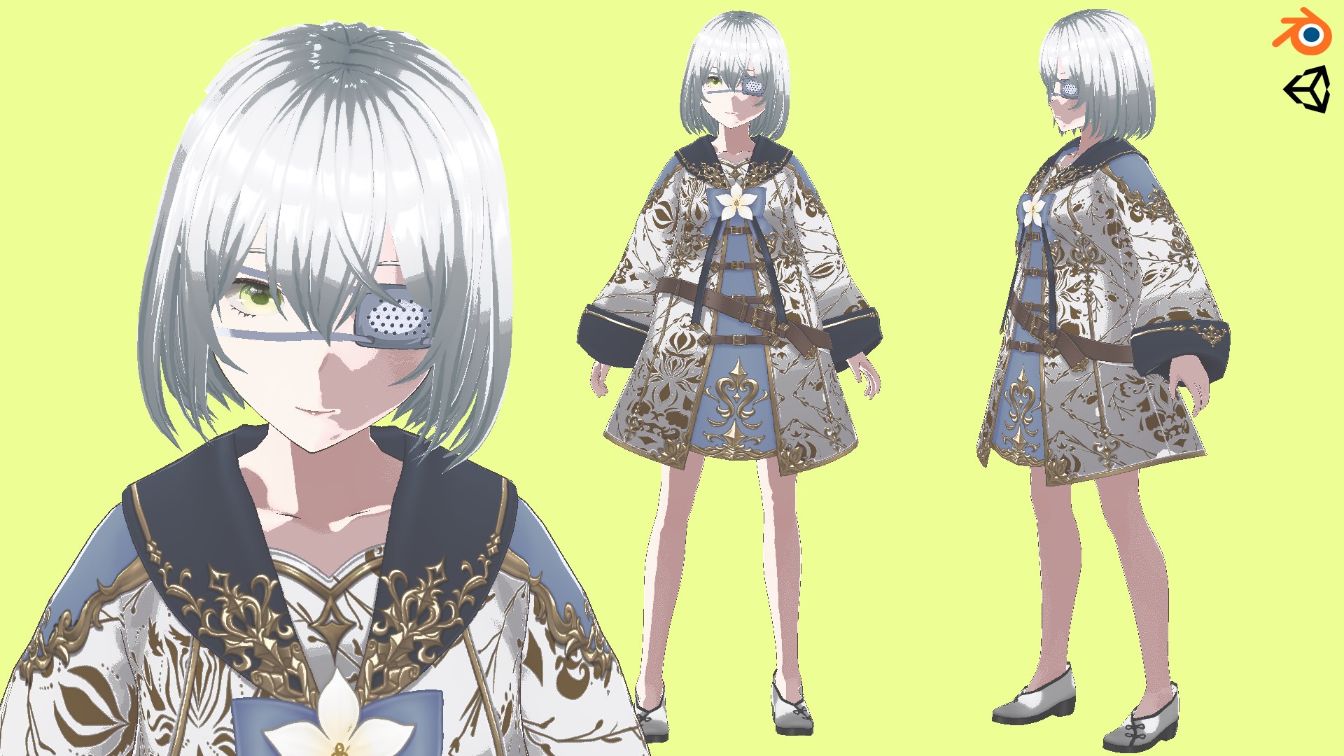 Fantasy Anime Girl 3D Model Fully Rigged Game Ready 3D - TurboSquid 2422871
