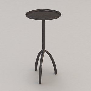 3d trepied table christian liaigre model