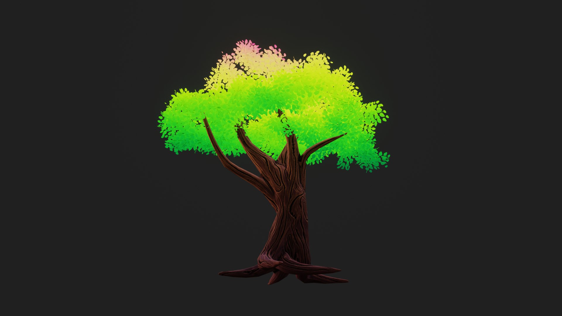 3D Stylized Tree - TurboSquid 2054895