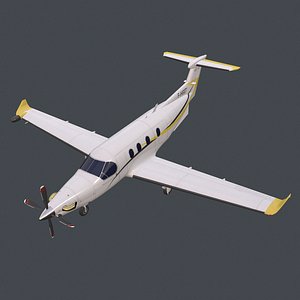 PC-12 real-time PBR plane