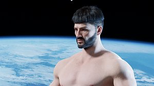 3D Gorr - Viking Blender rigged Character