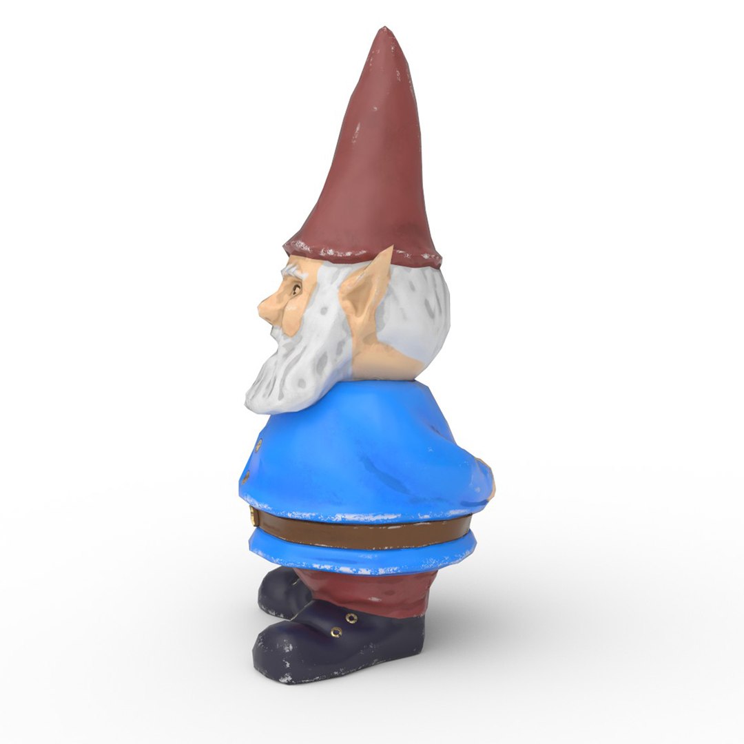 Garden gnome 3D - TurboSquid 1622612