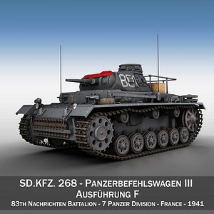 PzBefWg III - Ausf.F - 7 PzDiv
