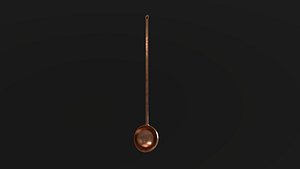 Copper spoon 1