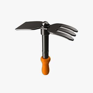 Cartoon Garden Hoe model