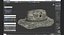 US Army ACU Digital Boonie Hat 3D Model