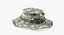 US Army ACU Digital Boonie Hat 3D Model