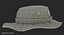 US Army ACU Digital Boonie Hat 3D Model