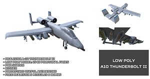 unity a10 thunderbolt ii 3D