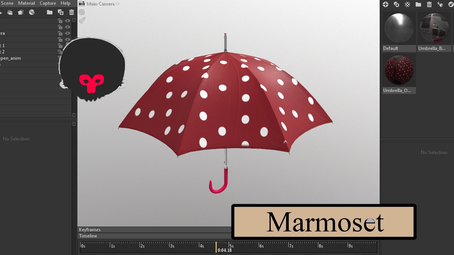 3D Umbrella Animated model https://p.turbosquid.com/ts-thumb/nC/vow2rM/Dy/marmoset/png/1641475468/1920x1080/fit_q87/ab4d1dda7cc4bac57ff0c5f2d7caed3d9e3c2567/marmoset.jpg
