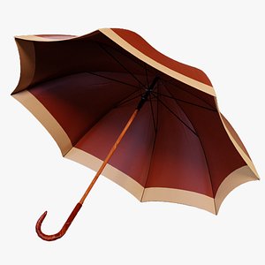 3D Umbrella Animated model