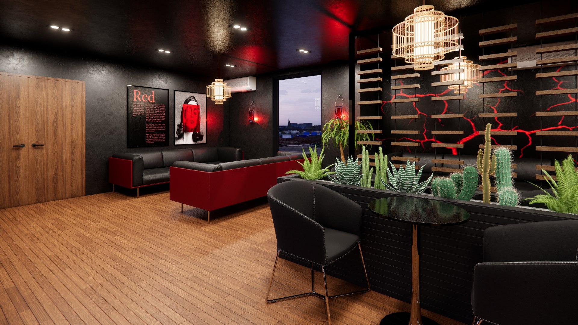 Lounge Model - TurboSquid 2357525