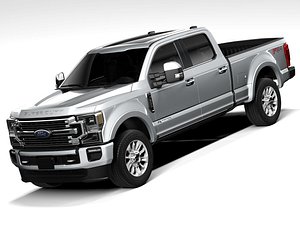 Ford F350 Superduty Limited Edition 2022 3D model