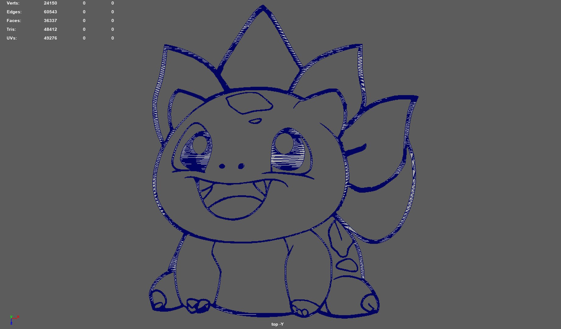 Bulbasaur Wall Silhouette 01 3D https://p.turbosquid.com/ts-thumb/nC/zmwejf/NB/bulbasaur_wall_silhouette_01_wireframe_01/png/1686302671/1920x1080/fit_q87/143a2a21654e6051abbed25eff09b55f48aa435f/bulbasaur_wall_silhouette_01_wireframe_01.jpg