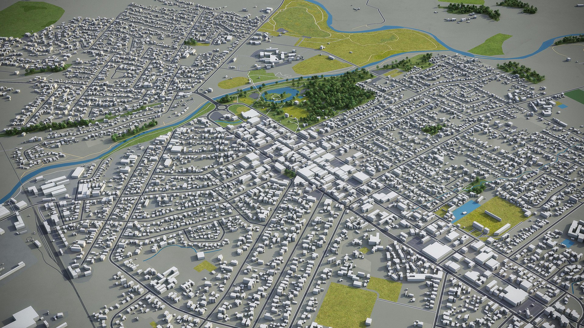 Masterton Surrounding - 3D Model - TurboSquid 1477653