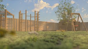 3D Playground Equipment