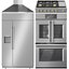 Collezione di elettrodomestici MONOGRAM 01 ZGU486NDTSS ZTDX1FPSZSS ZISS480DNSS ZVIS481SRSS