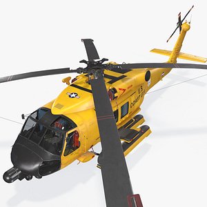 3D model Sikorsky MH-60T Jay Hawk Static