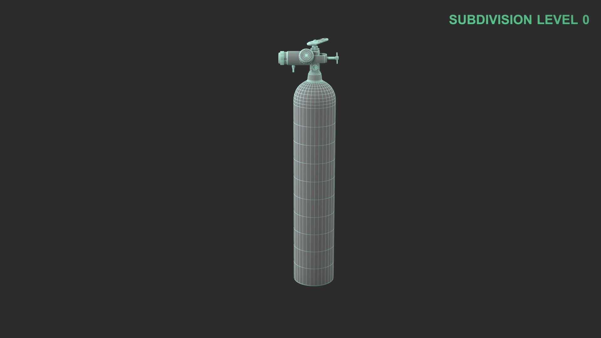 3D model Oxygen Cylinder Tank https://p.turbosquid.com/ts-thumb/nD/80XB1p/et/wireframe_0008/jpg/1736973011/1920x1080/fit_q87/cd99bc0812623ded256b7f90361aaaf9788e5777/wireframe_0008.jpg
