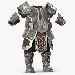Steel Dwarven Armor with Chainmail