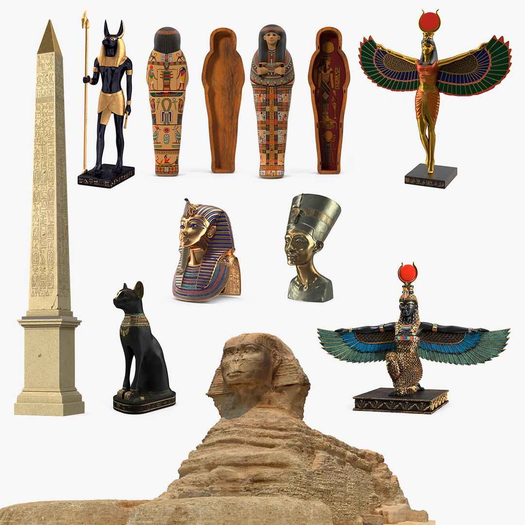 Egypt Collection 7 3D model preview