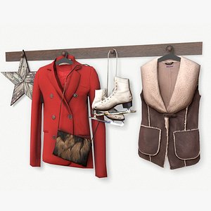 Clothes hanger Cranberry
