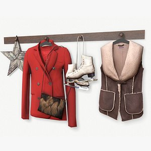Clothes hanger Cranberry