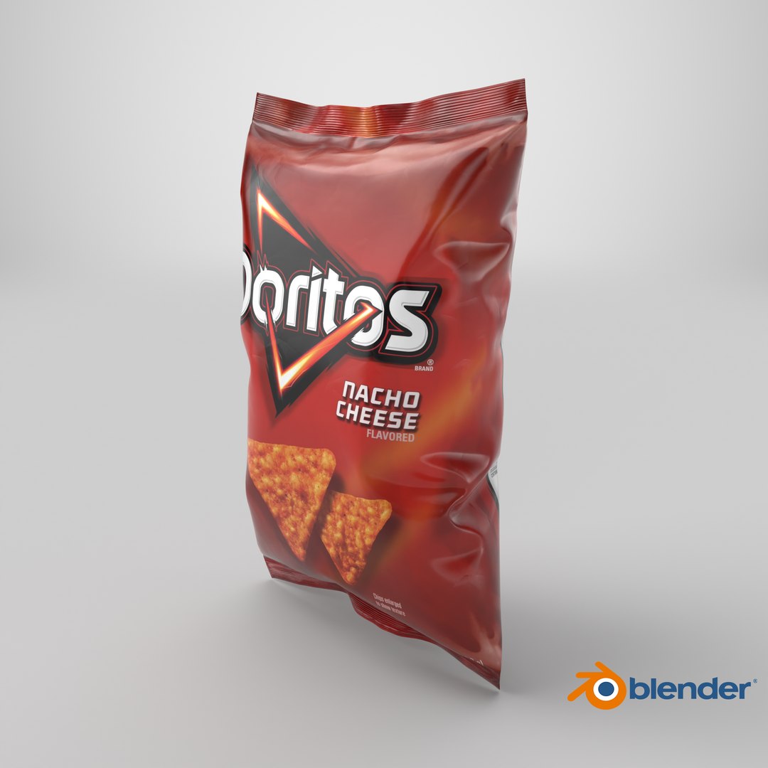 Doritos Nacho Cheese Flavored Tortilla Bag model https://p.turbosquid.com/ts-thumb/nD/Ju8of2/BU/stemcell_blender_cycles_render/png/1783695659/1920x1080/fit_q87/96471b86dd07cb2e22c9507eb21fadf42a5598b2/stemcell_blender_cycles_render.jpg