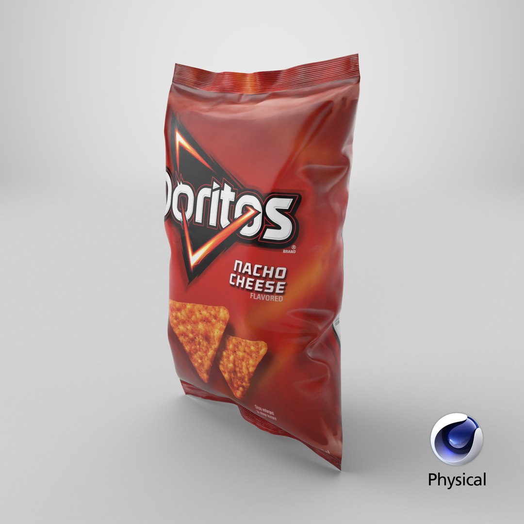Doritos Nacho Cheese Flavored Tortilla Bag model https://p.turbosquid.com/ts-thumb/nD/Ju8of2/SE/stemcell_cinema_4d_physical_render/png/1783695668/1920x1080/fit_q87/a6b70fcdff153611cb73e186a401f509a8f93371/stemcell_cinema_4d_physical_render.jpg