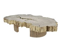 SLICED WOOD TABLE