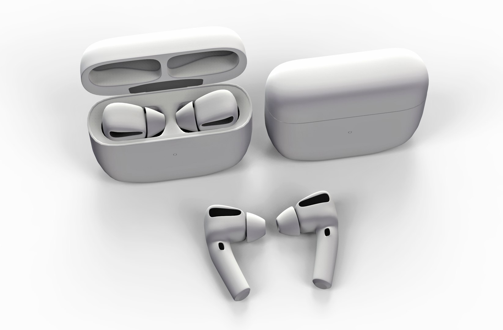 Headphones tws 3D model - TurboSquid 1490297