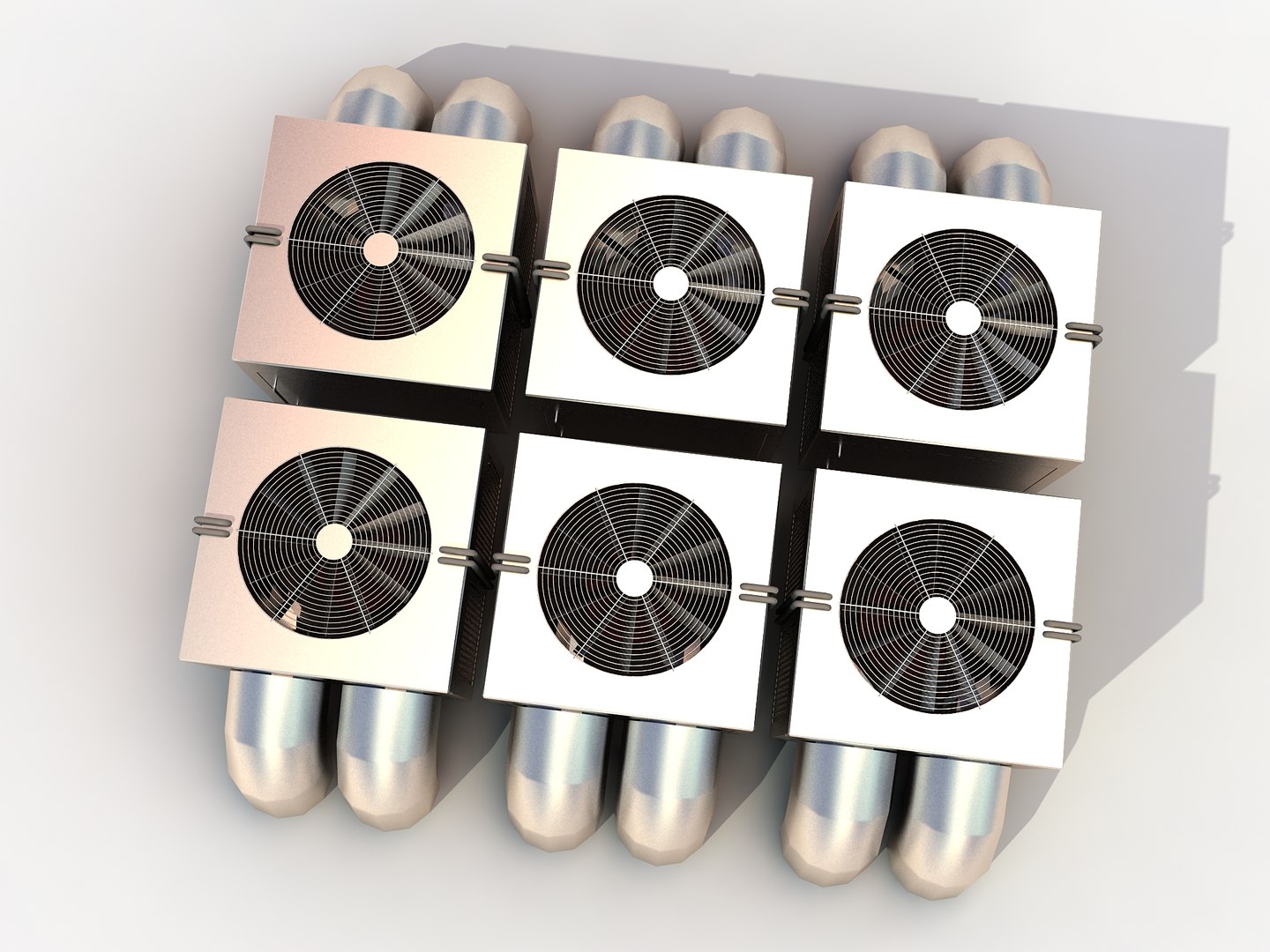 Cooler Ac Hvac 3d Model