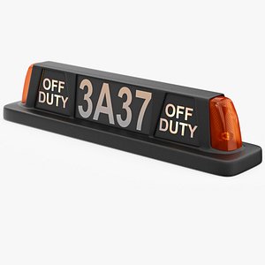 Taxi Sign 2