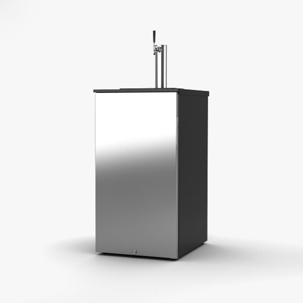 Edgestar craft brew 3D model TurboSquid 1408324