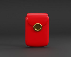 Hong Bao Chinese Red Envelope 3d model