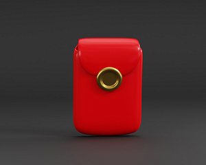 Hong Bao Chinese Red Envelope 3d model