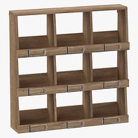 Countertop Apothecary Shelf 01