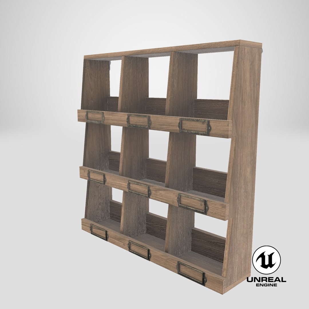 3D model Countertop Apothecary Shelf 01 https://p.turbosquid.com/ts-thumb/nD/bWZX1C/8t/stemcell_unreal_render/png/1675250896/1920x1080/fit_q87/580027c2a56ebfbe7a089b00598e32197efcded6/stemcell_unreal_render.jpg