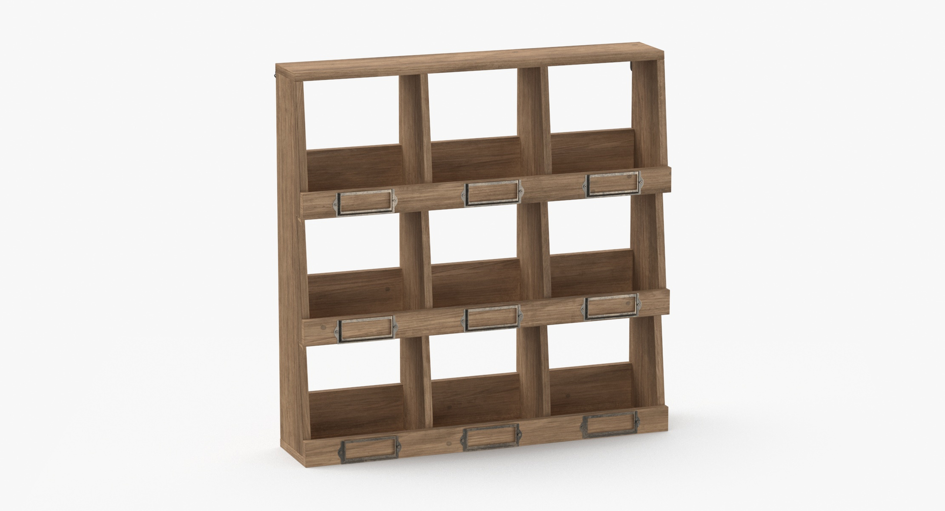 3D Model Countertop Apothecary Shelf 01 TurboSquid 2018231