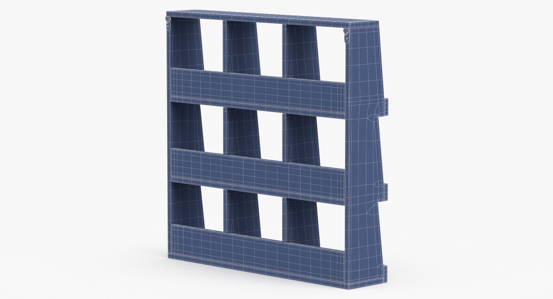 3D Model Countertop Apothecary Shelf 01 TurboSquid 2018231