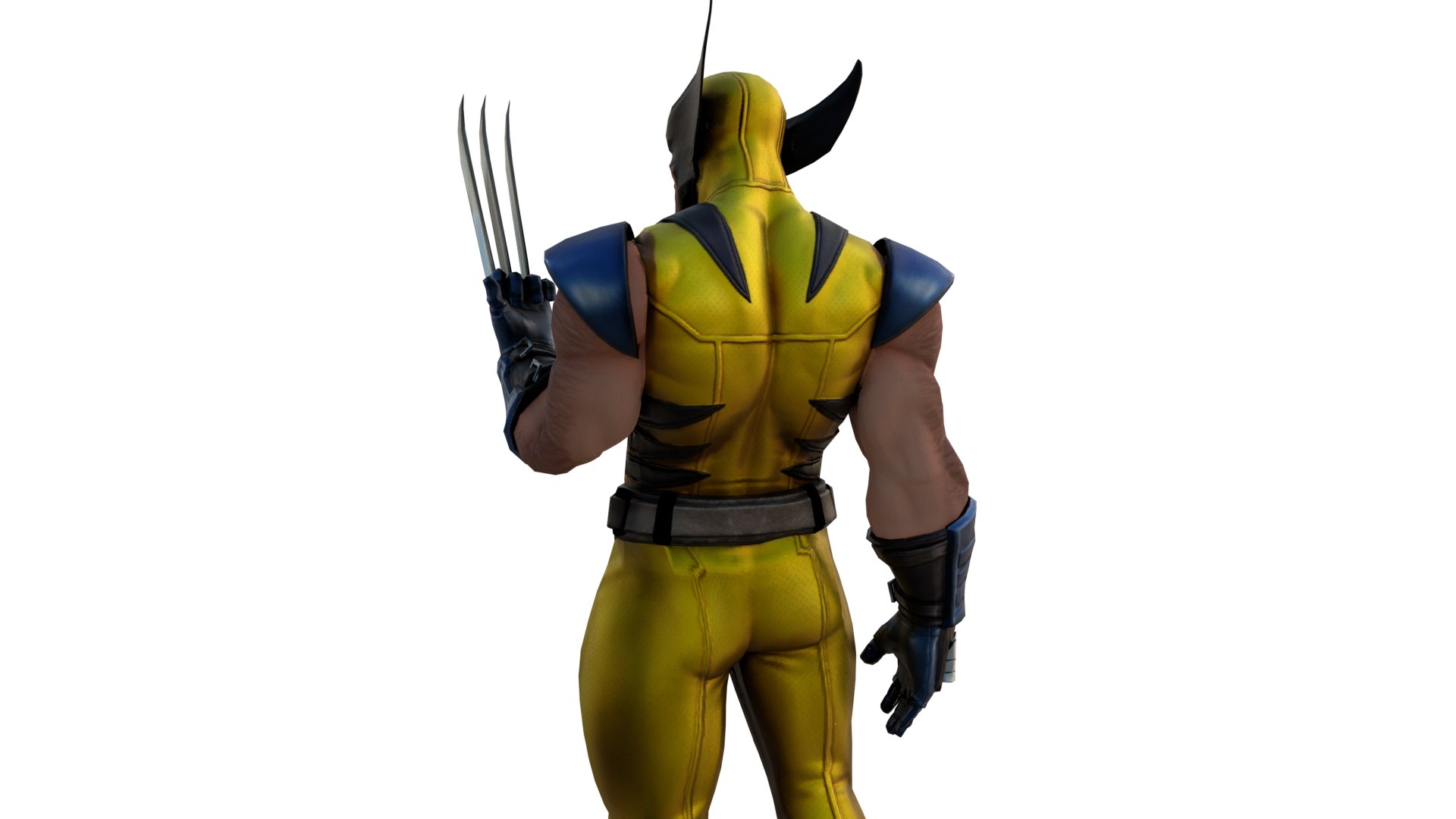 Wolverine 3D Model Rigged And Game Ready 3D - TurboSquid 2316505